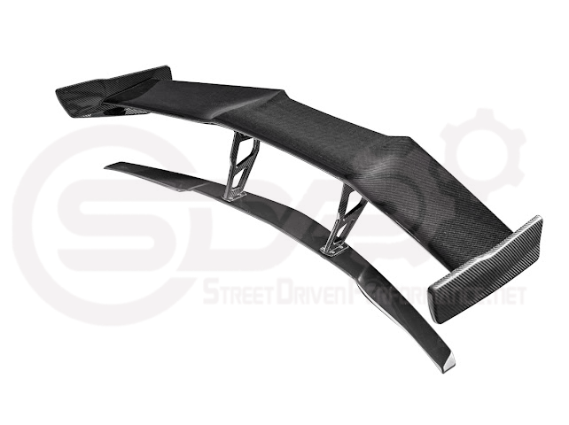 2014-2019 CHEVROLET CORVETTE C7 | ZR1 ZTK CONVERSION PACKAGE REAR SPOILER HIGH WING WITH WING RISER